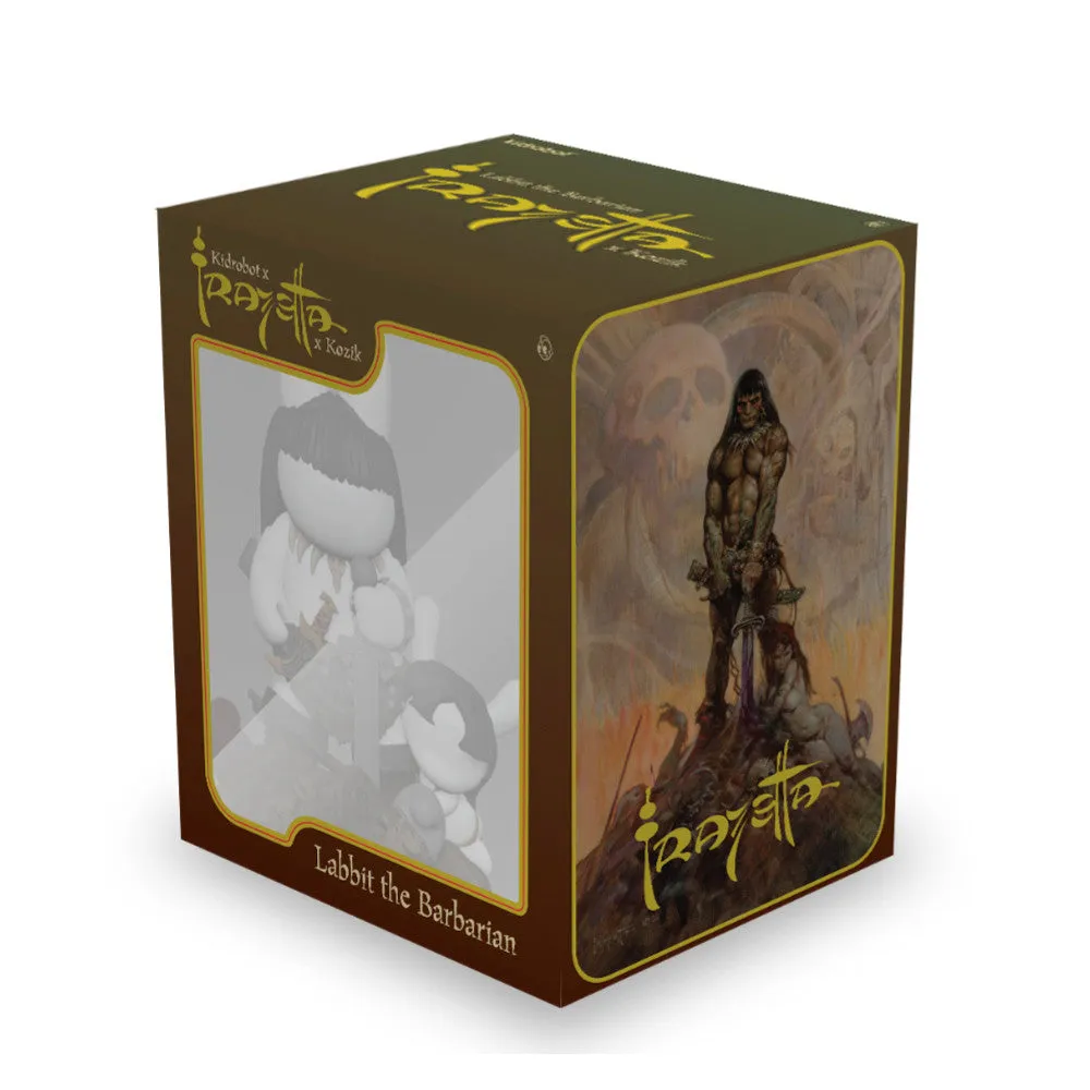 Labbit the Barbarian Toy Figure by Frank Frazetta x Kidrobot