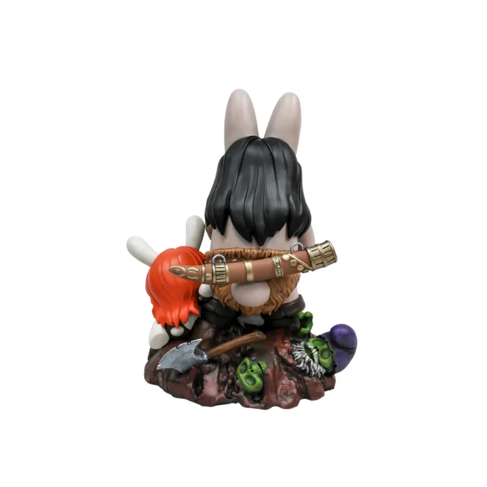 Labbit the Barbarian Toy Figure by Frank Frazetta x Kidrobot