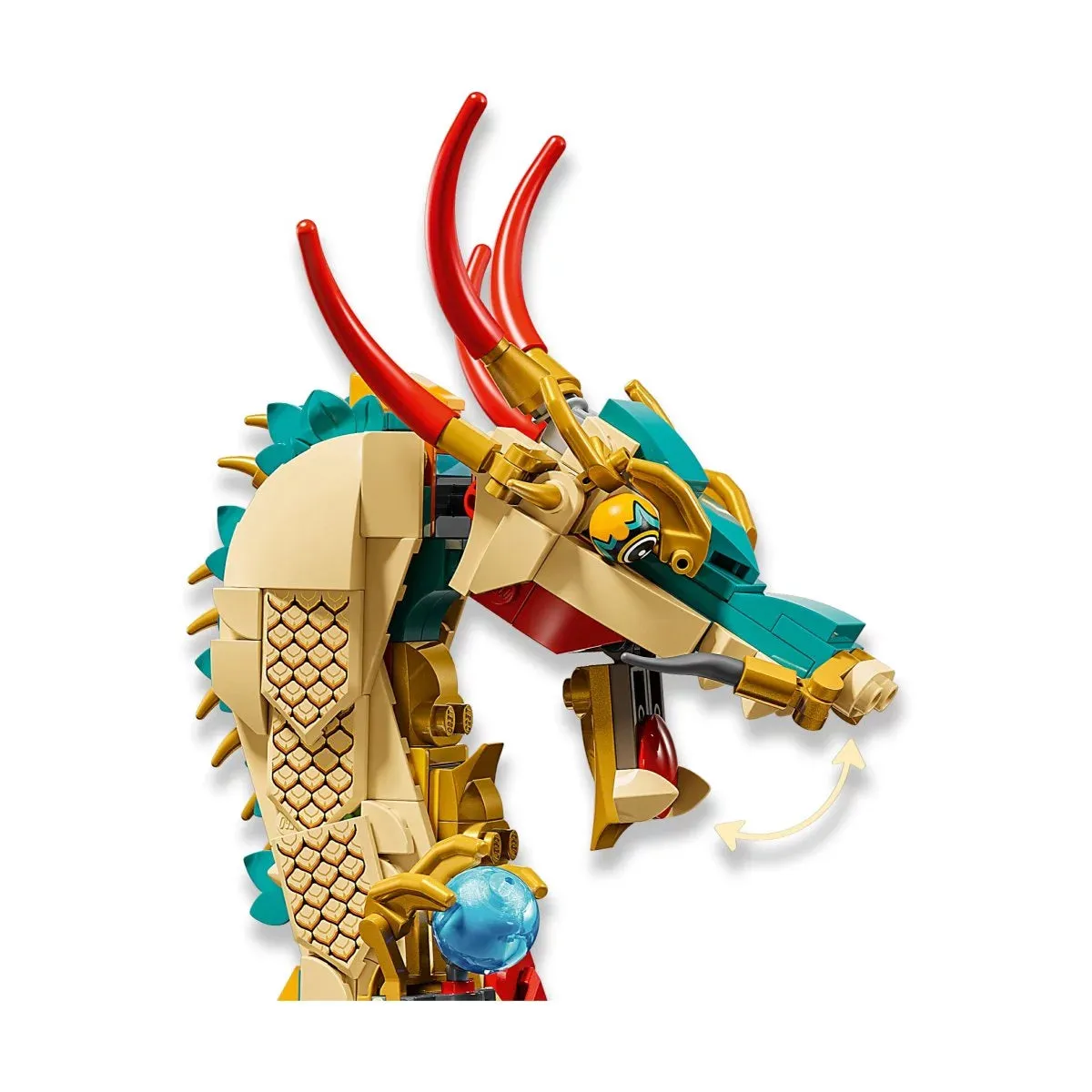 Lego Auspicious Dragon 80112, 1171 pieces