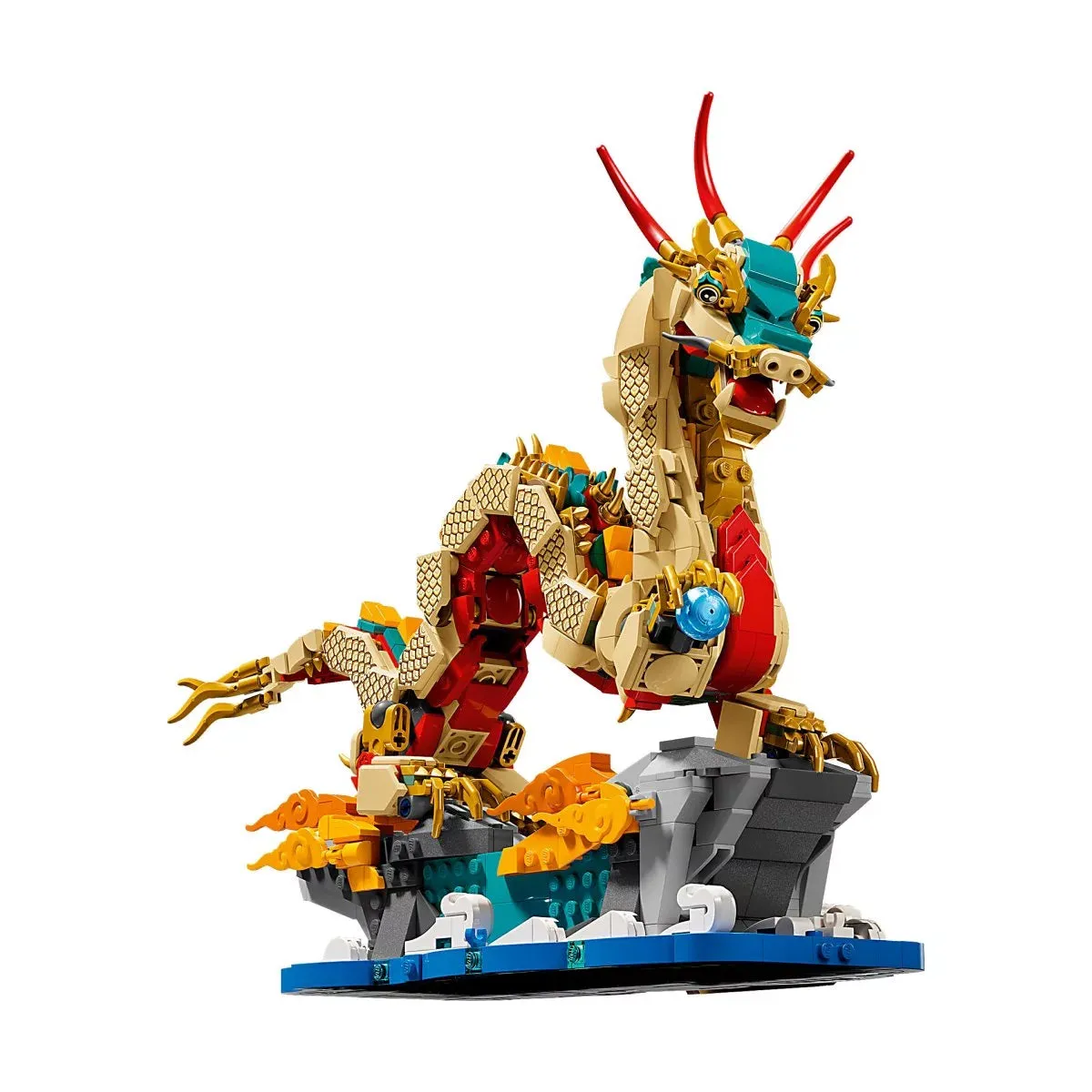 Lego Auspicious Dragon 80112, 1171 pieces