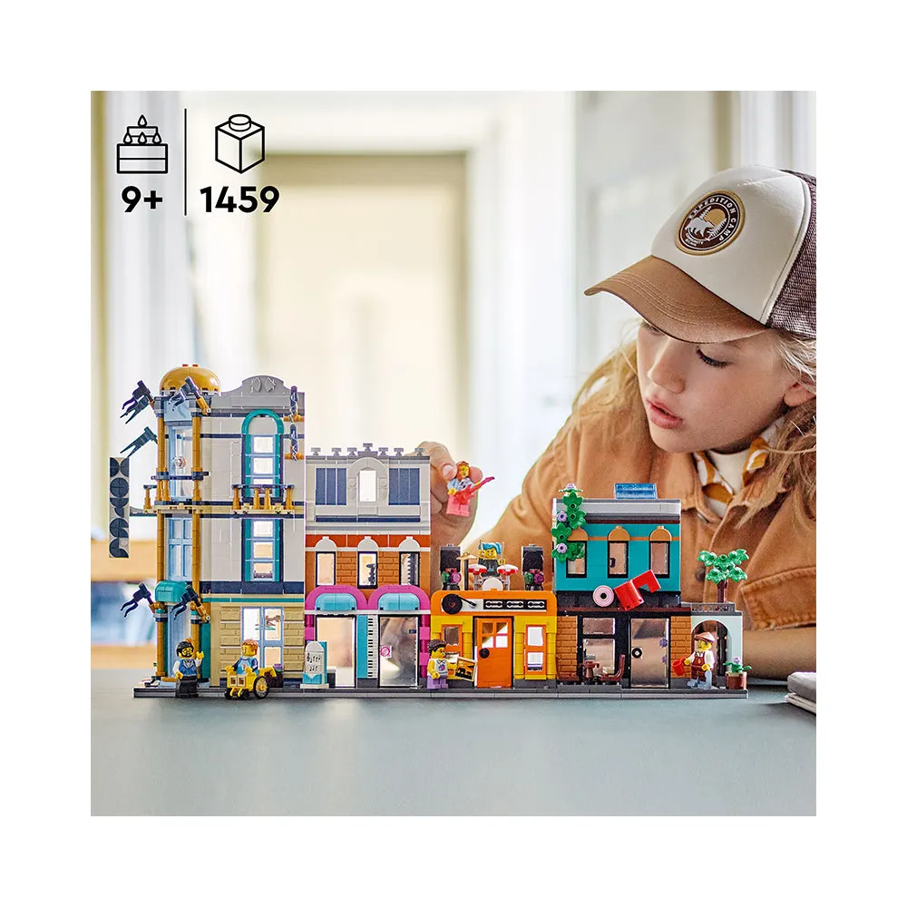 LEGO Creator Main Street 31141 Building Toy Set (1,459 Pieces)
