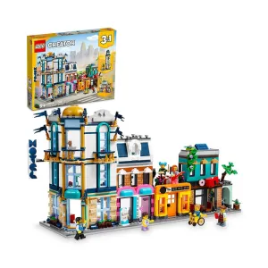 LEGO Creator Main Street 31141 Building Toy Set (1,459 Pieces)