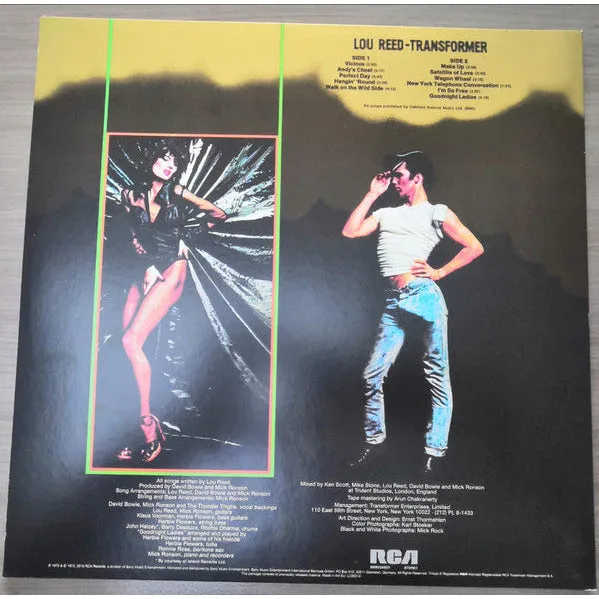 Lou Reed - Transformer [White Vinyl LP]