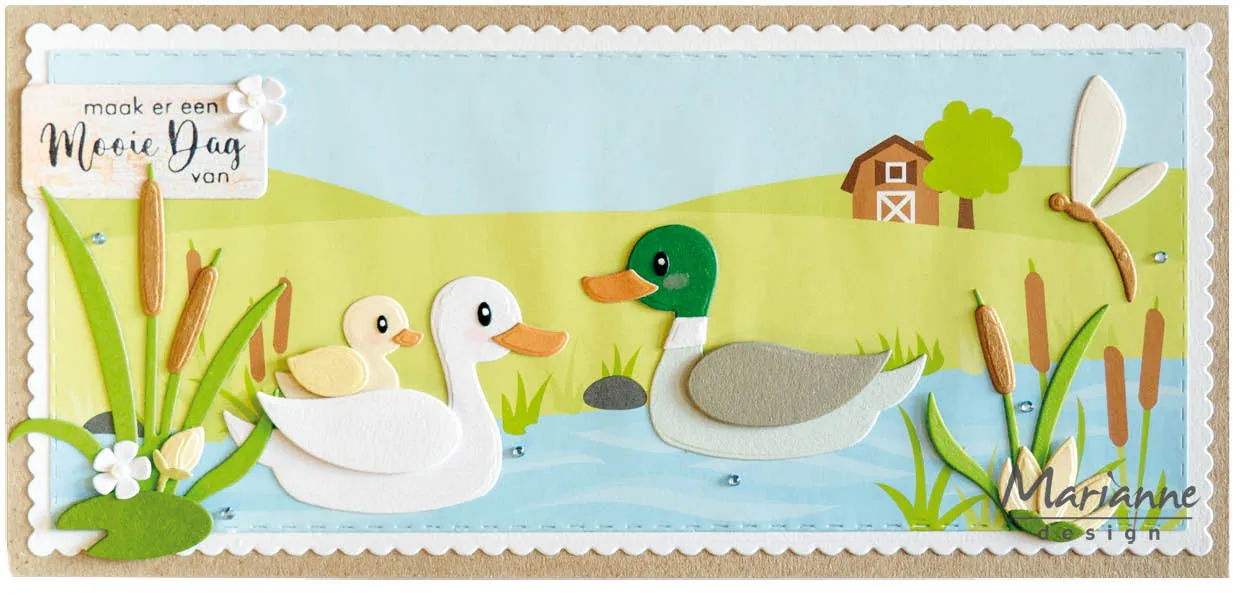 Marianne Design Craftables Die - Cattails By Marleen