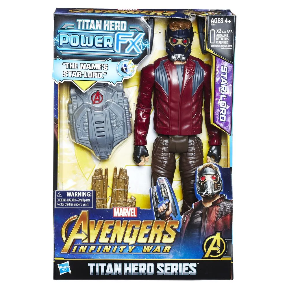 Marvel Avengers Infinity War 12 Inch(30cm) Titan Hero Series Power Fx Figure Star-Lord