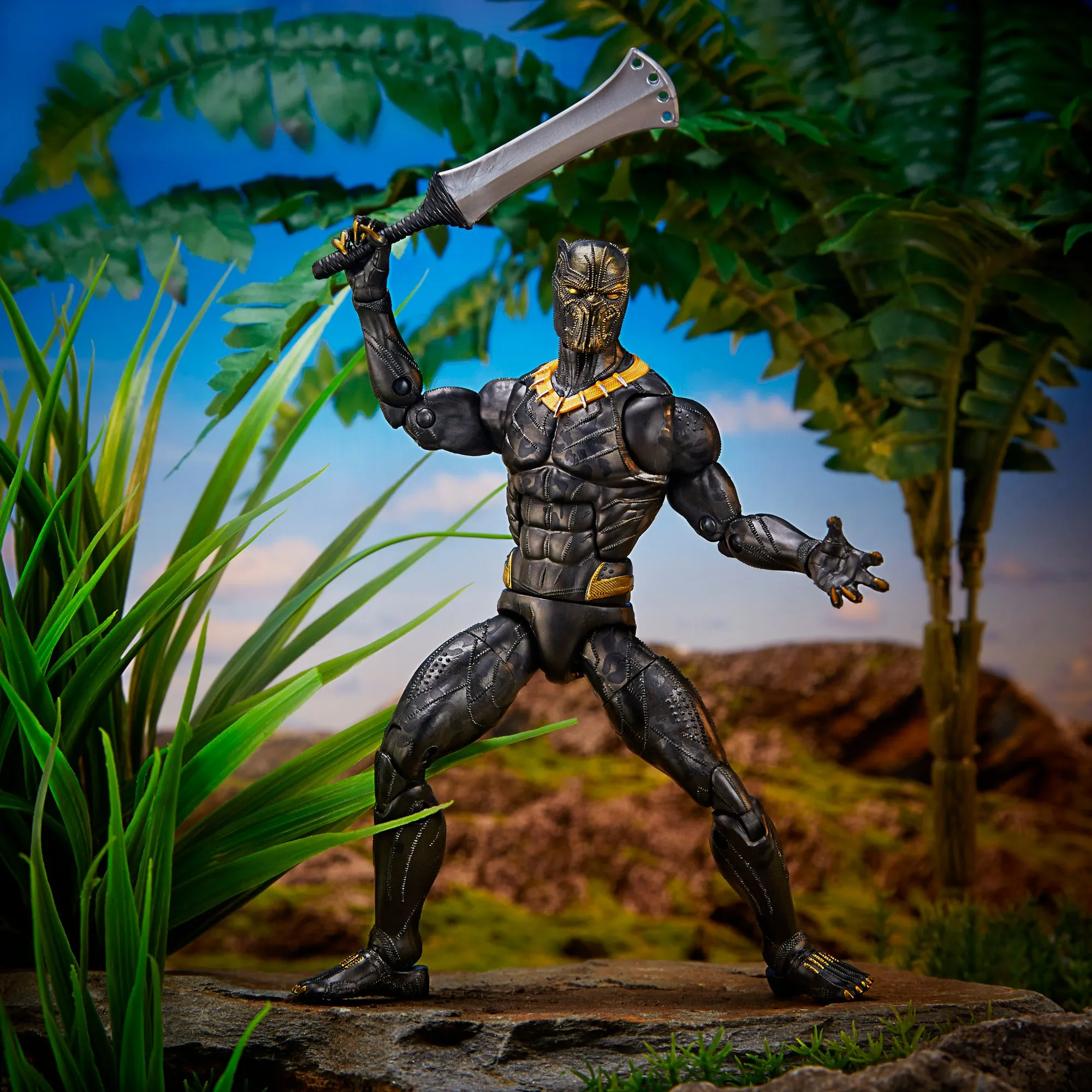 Marvel Black Panther Legends Erik Killmonger Figure