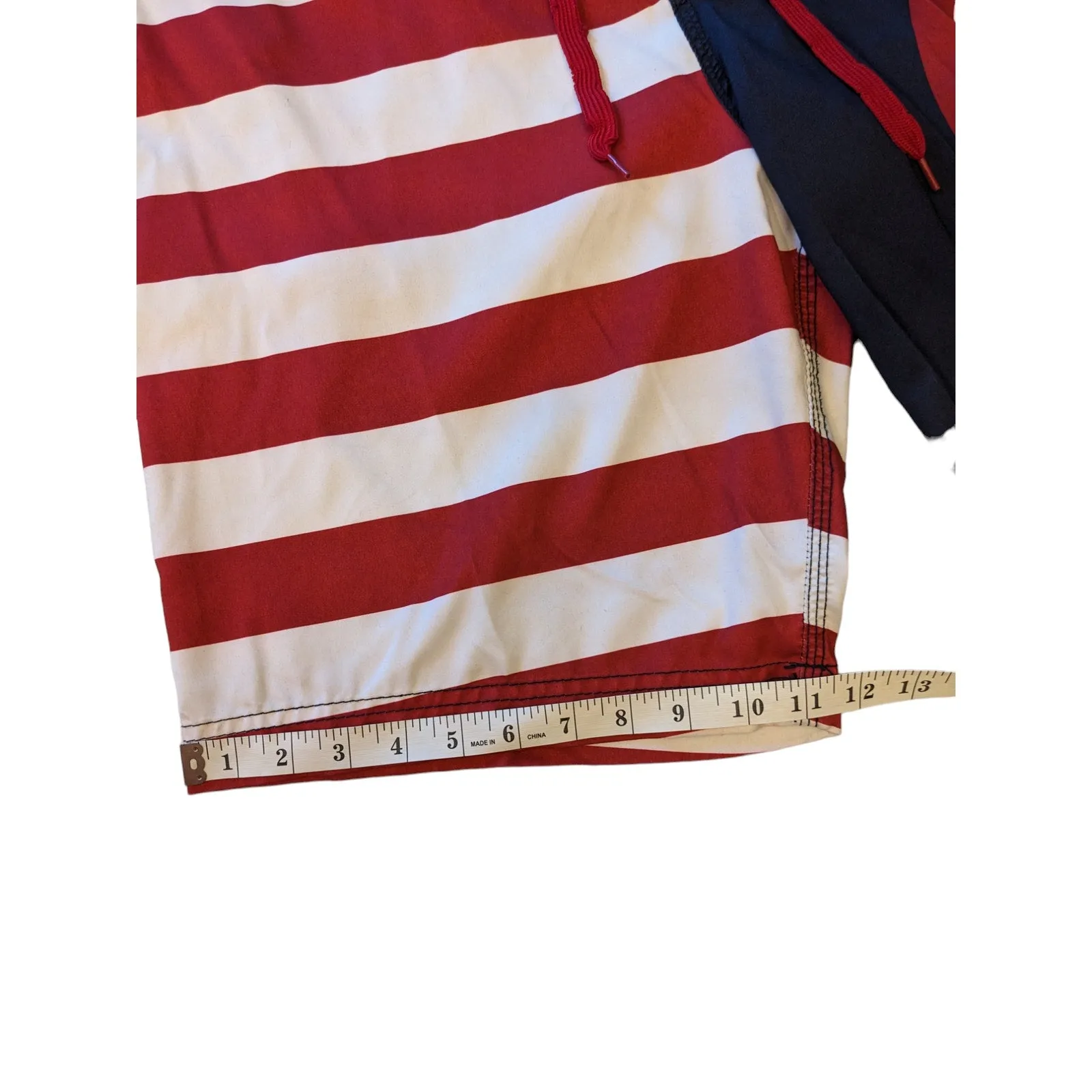 Marvel Captain America Board Shorts Mens XL Patriotic Swim Trunks American Flag