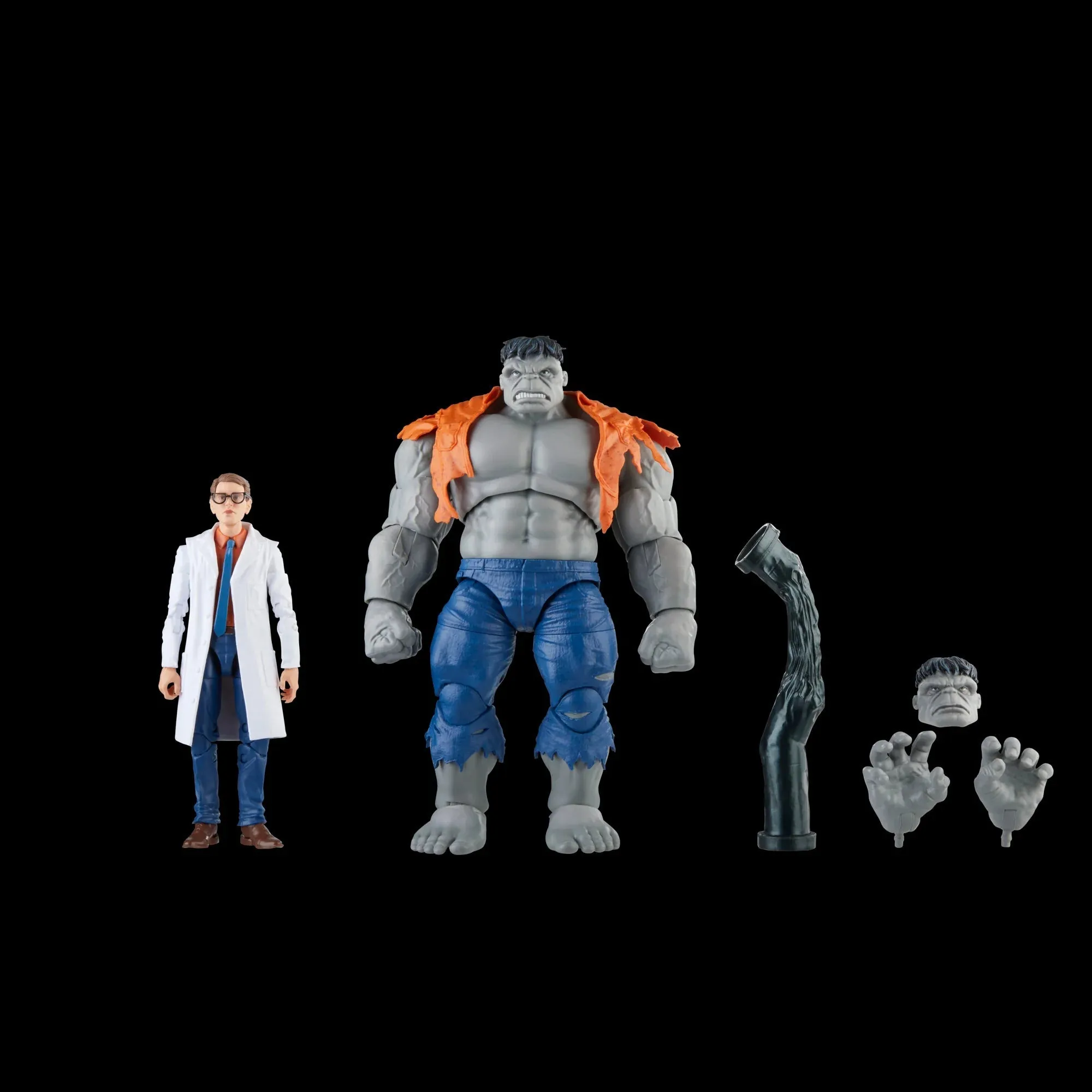 Marvel Legends Gray Hulk and Dr. Bruce Banner