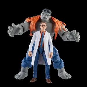 Marvel Legends Gray Hulk and Dr. Bruce Banner