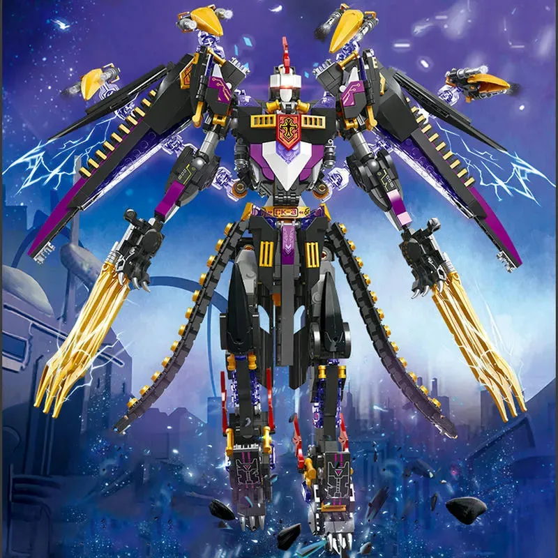 MOC Endless Dawn Calamity Knight Mecha Rider Bricks Toys