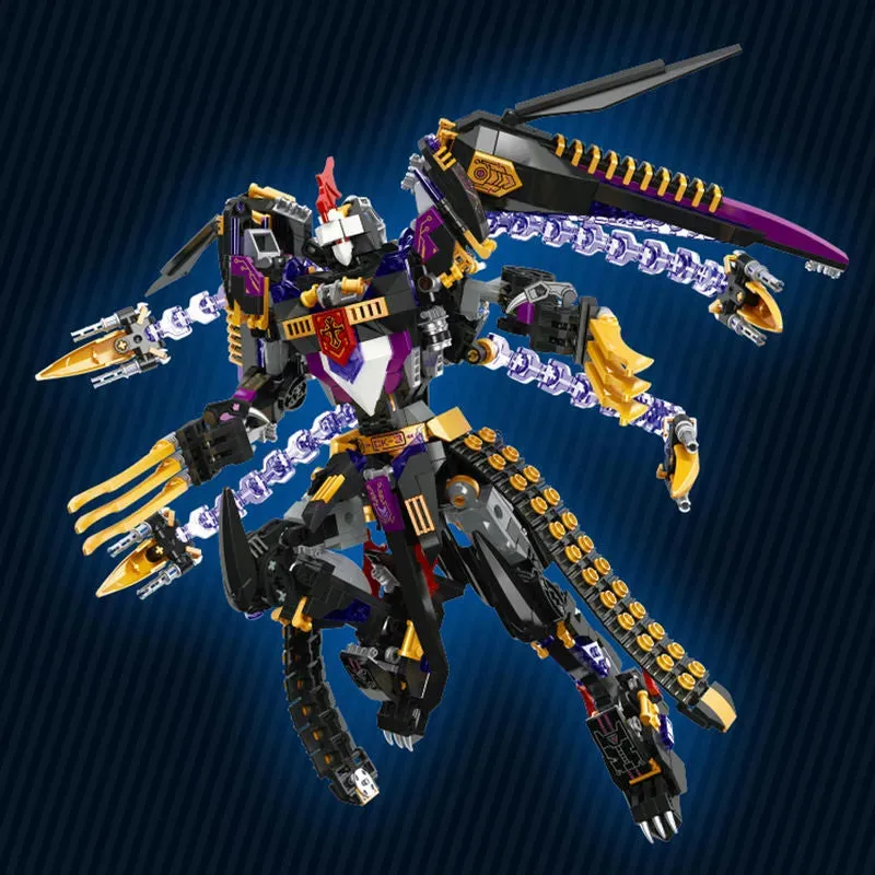 MOC Endless Dawn Calamity Knight Mecha Rider Bricks Toys