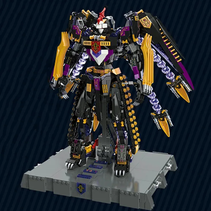 MOC Endless Dawn Calamity Knight Mecha Rider Bricks Toys