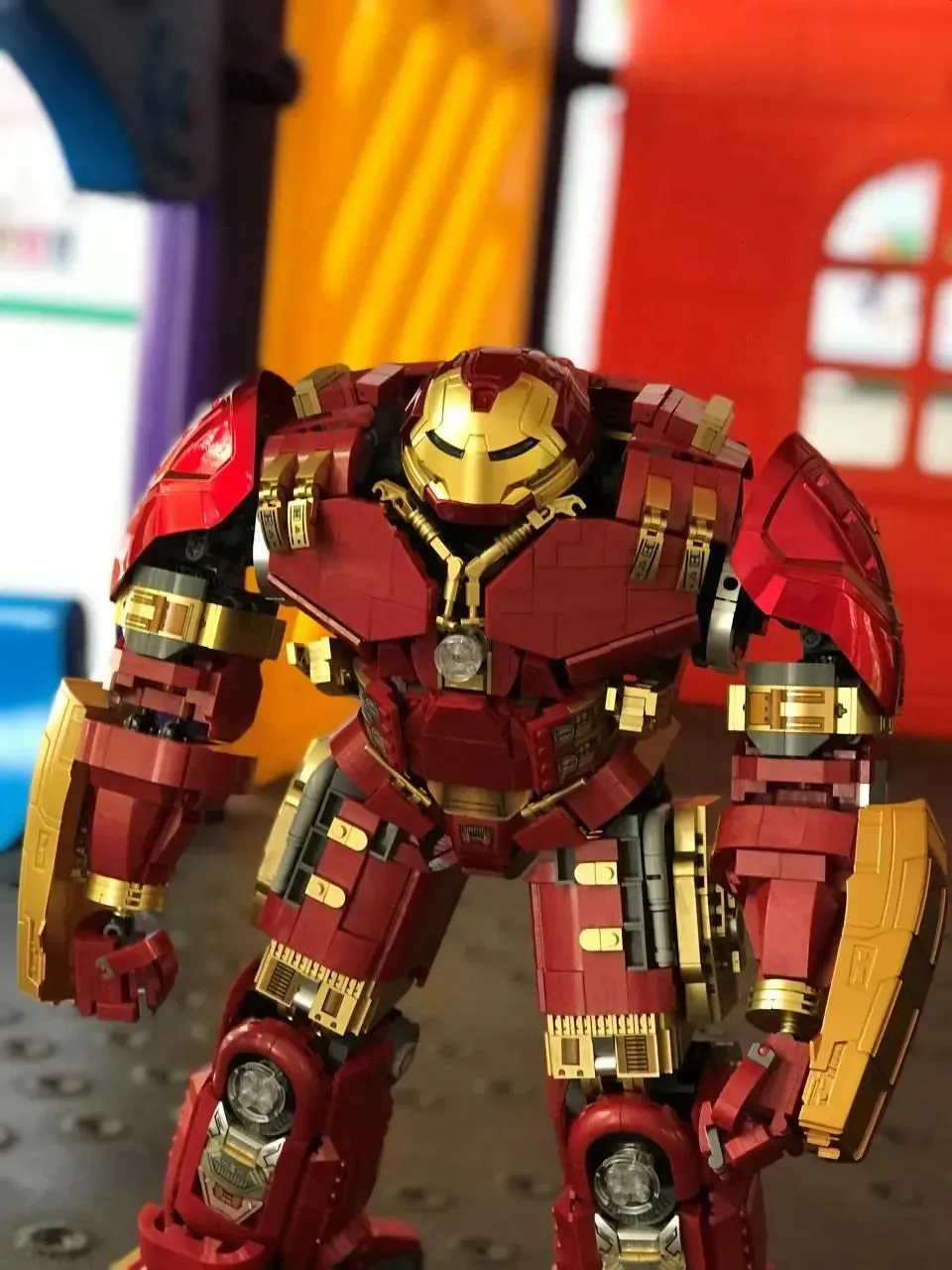 MOC Mecha MK44 Hulkbuster Armor Robot Bricks Toy