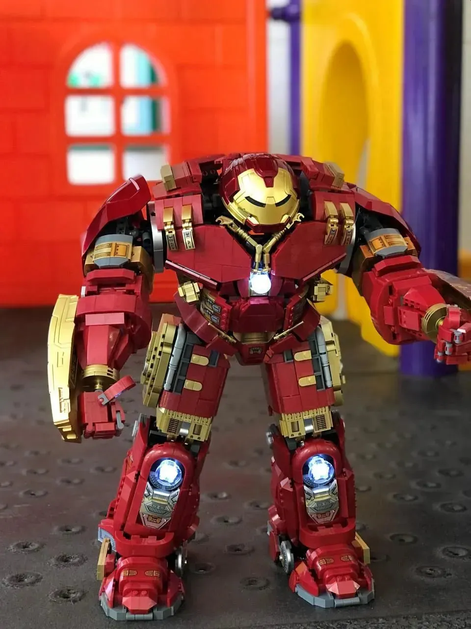 MOC Mecha MK44 Hulkbuster Armor Robot Bricks Toy