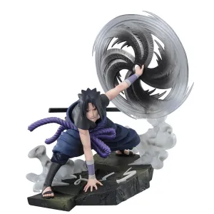 Naruto: Shippuden Sasuke Uchiha The Light & Dark of the Mangekyo Sharingan FiguartsZERO Extra Battle Statue by Bandai