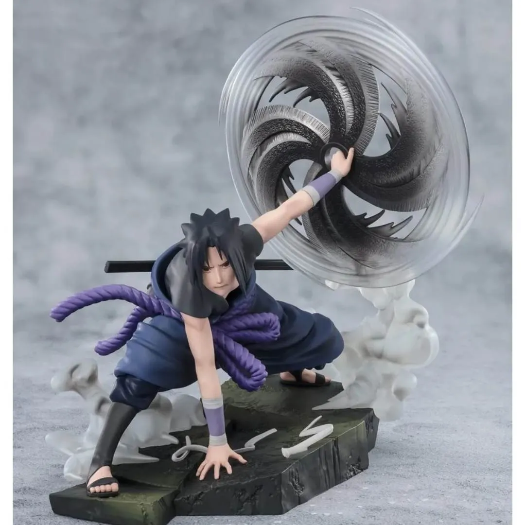 Naruto: Shippuden Sasuke Uchiha The Light & Dark of the Mangekyo Sharingan FiguartsZERO Extra Battle Statue by Bandai