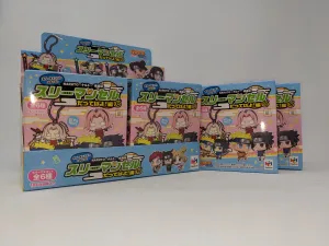 Naruto Three-Man Cell Believe It! Rubber Mascot Mystery Box Keychain