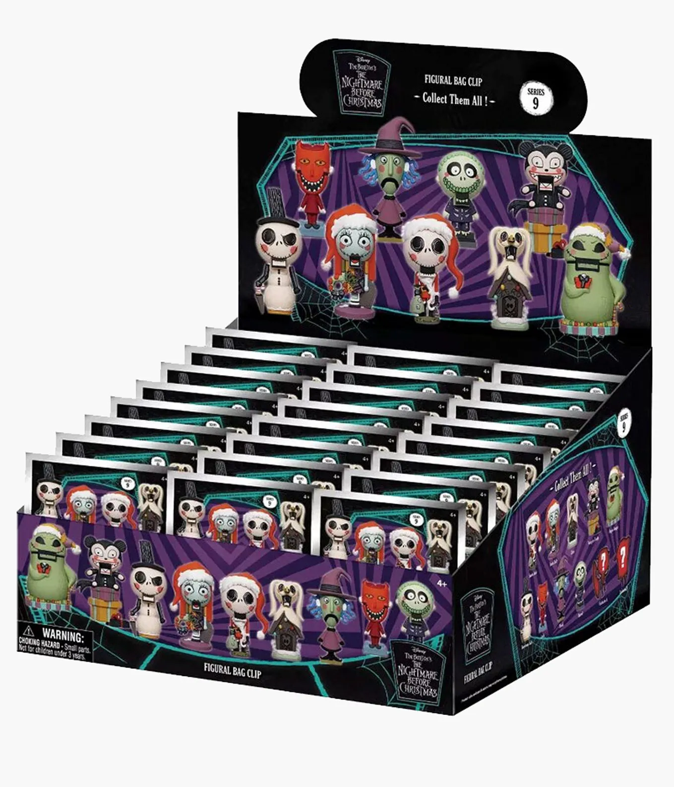 Nightmare Before Christmas - Series 9 - 3D Foam Bag Clip
