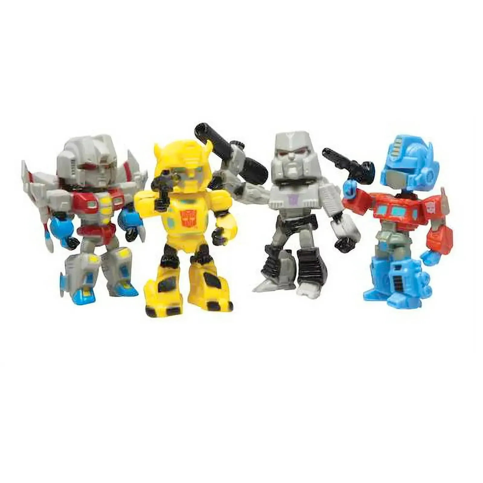 Pack Of 4 Transformers Squeezelings Deluxe Action Figures 6cm