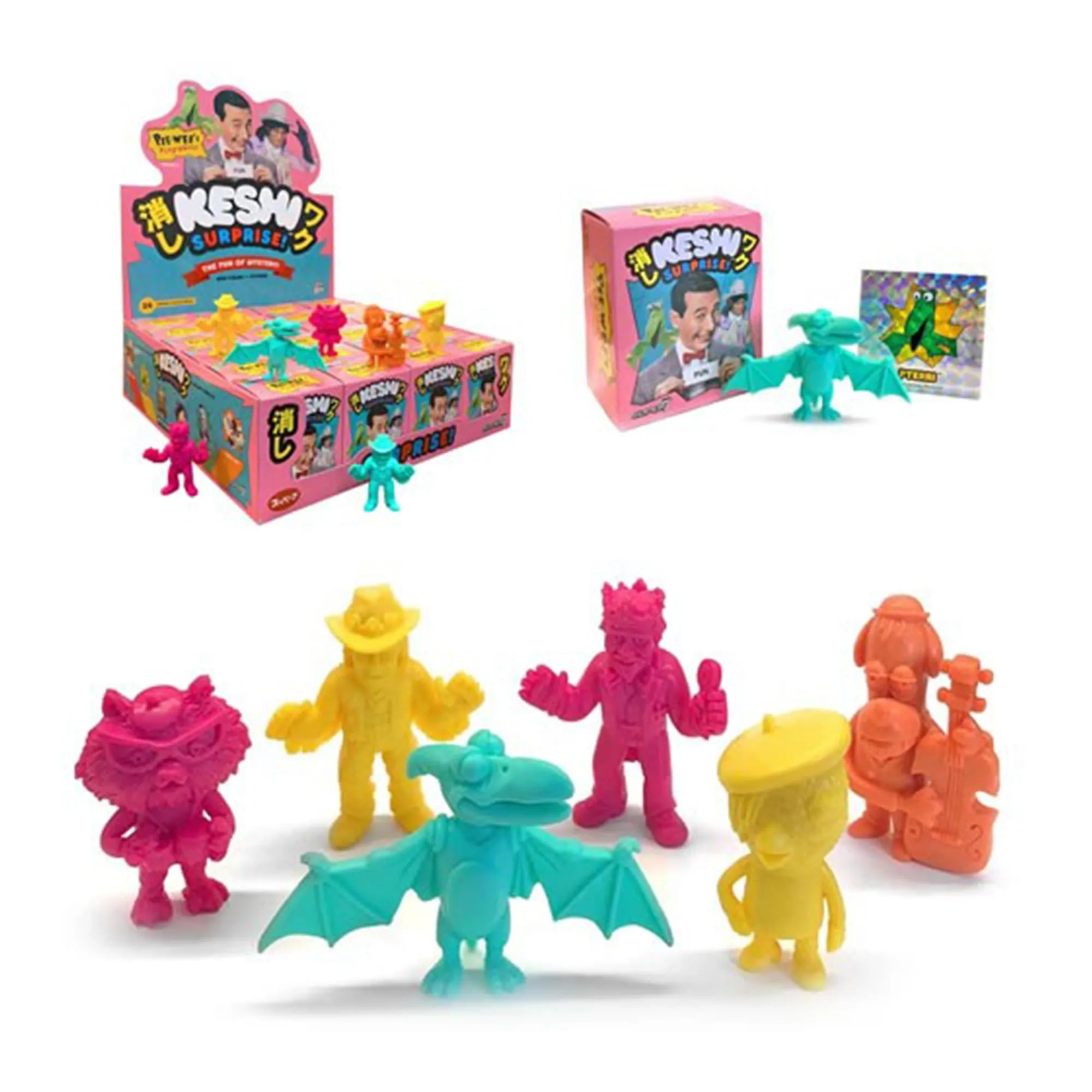 Pee-Wee's Playhouse Wave 2 Keshi Surprise Mystery Figure | One Random