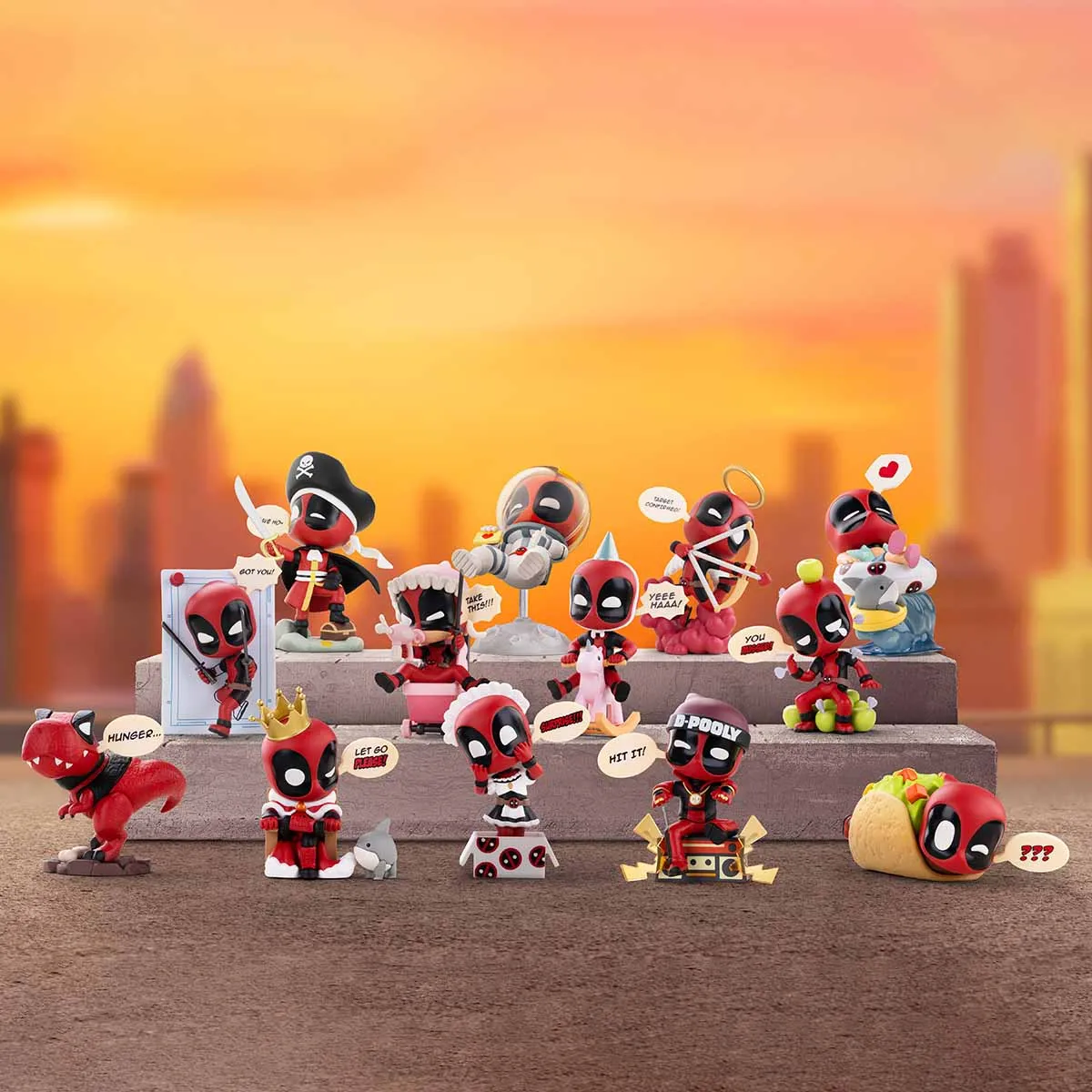POP MART Marvel Deadpool Series Figures [1 Blind Box]