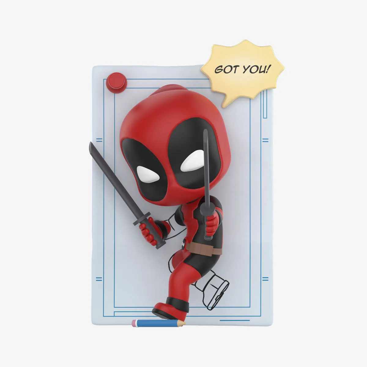 POP MART Marvel Deadpool Series Figures [1 Blind Box]