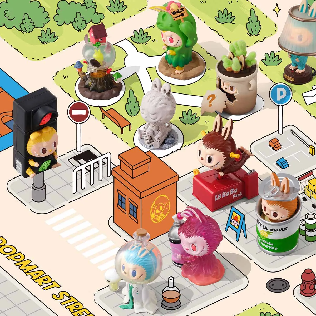POP MART THE MONSTERS Almost Hidden Series Figures [1 Blind Box]