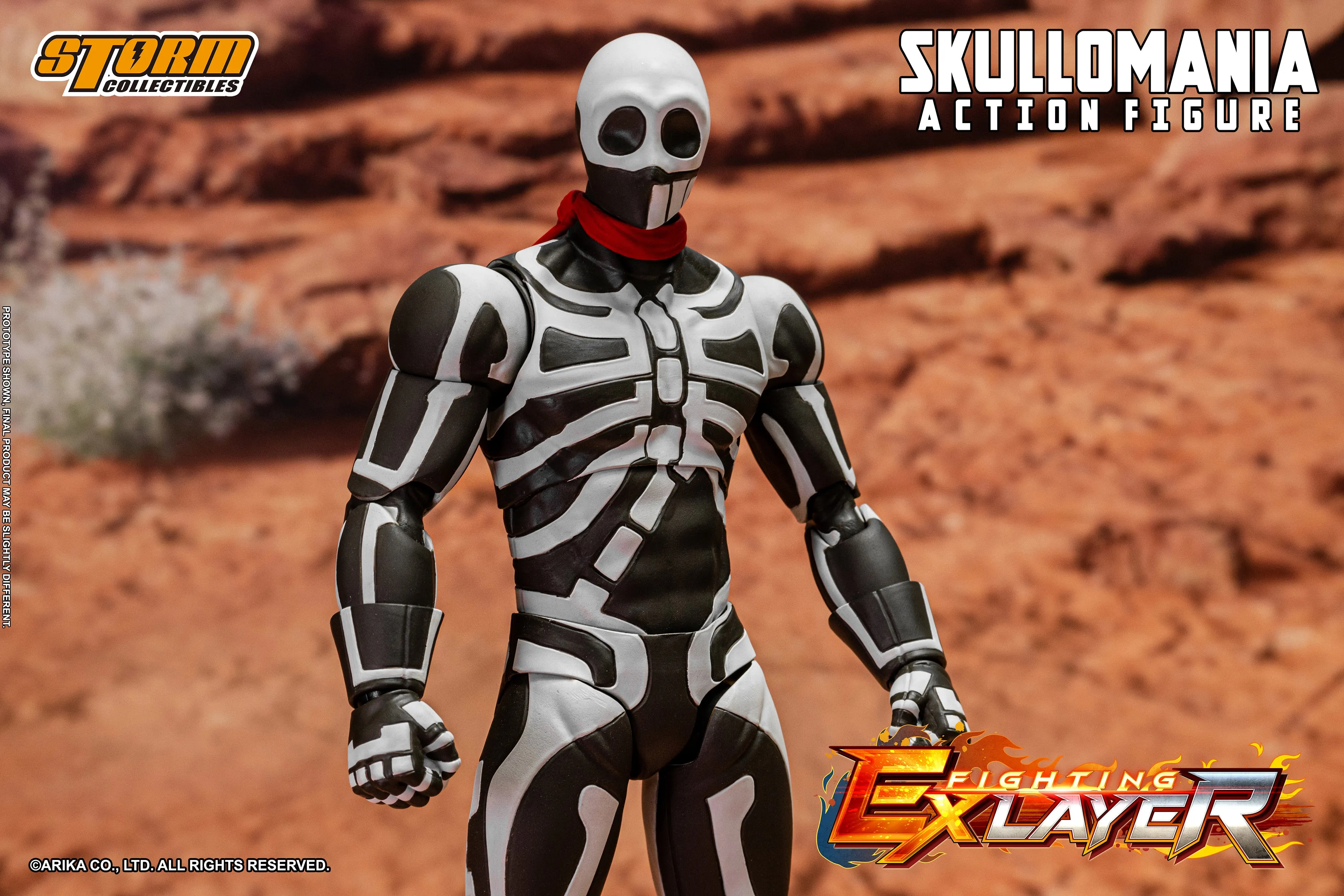 Pre Order Skullomania "Street Fighter EX" - Storm Collectibles Action Figure