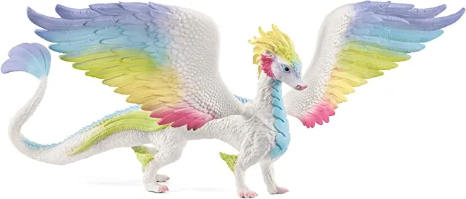 Rainbow Dragon Figure