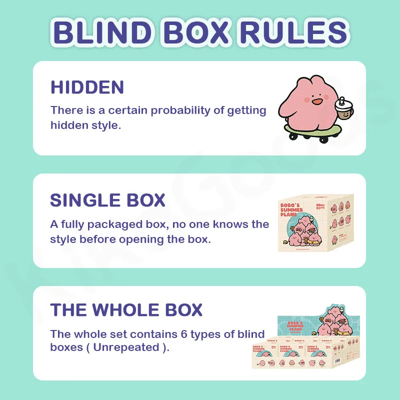 RoRo's Summer Plans Series Plush Blind Box