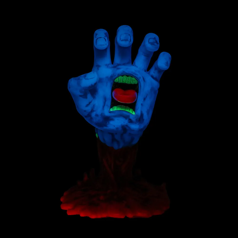 Santa Cruz Skateboards - 40th Anniversary Screaming Hand 9" Glow-in-the-Dark Vinyl Art Figure (PRE-ORDER)