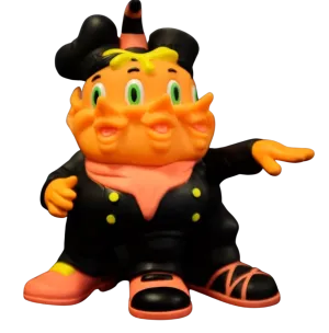 Smack, Crack & Pot Obesios Black Art Toy by Ron English