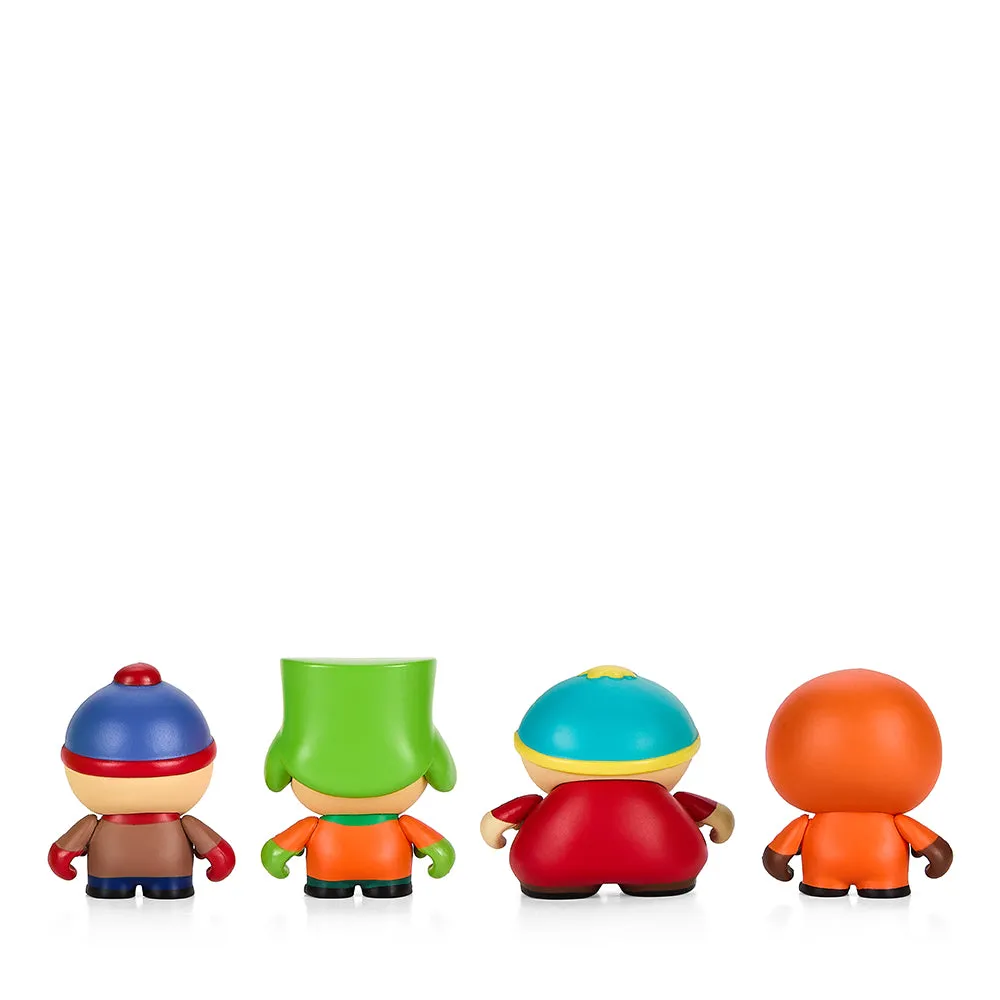 South Park Anatomy Boys 2" Vinyl Figure 4-Pack Glow-in-the-Dark Edition