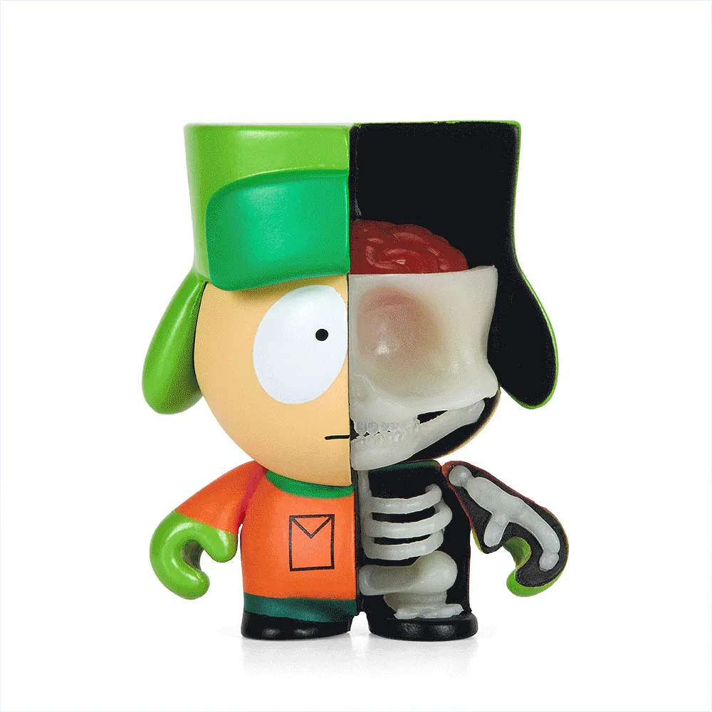 South Park Anatomy Boys 2" Vinyl Figure 4-Pack Glow-in-the-Dark Edition