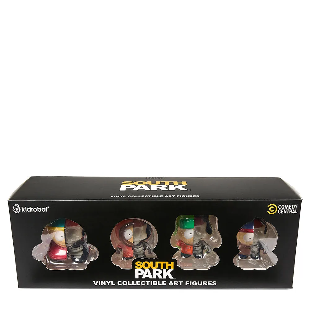 South Park Anatomy Boys 2" Vinyl Figure 4-Pack Glow-in-the-Dark Edition