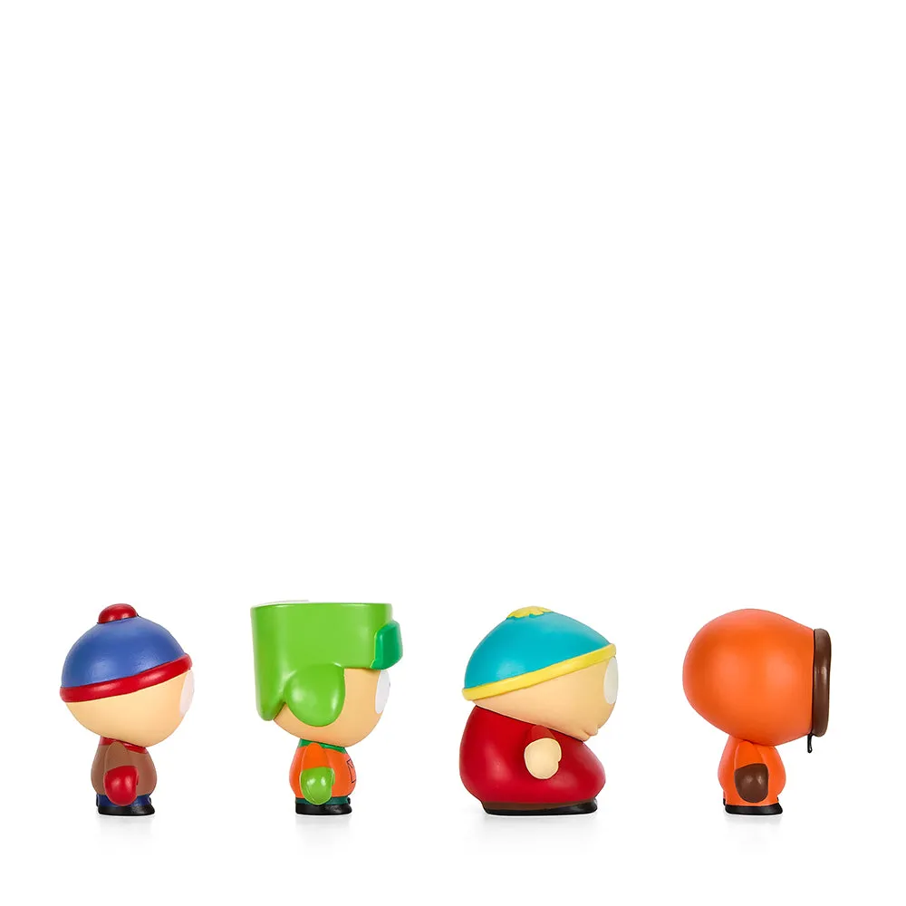 South Park Anatomy Boys 2" Vinyl Figure 4-Pack Glow-in-the-Dark Edition