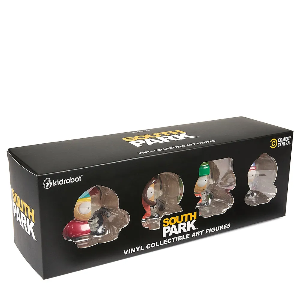 South Park Anatomy Boys 2" Vinyl Figure 4-Pack Glow-in-the-Dark Edition