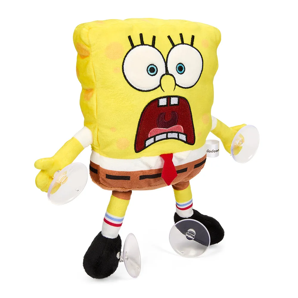 SpongeBob SquarePants - 8" Plush Window Clinger - Scared SpongeBob