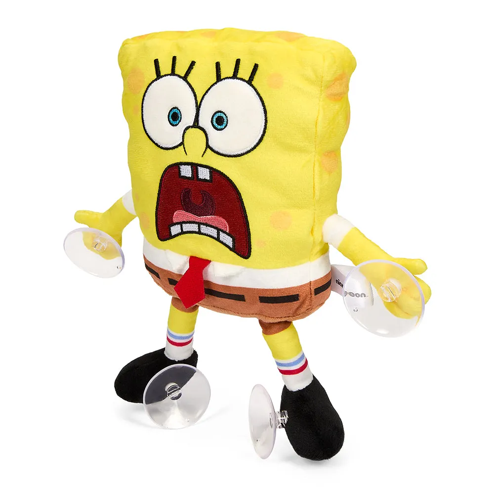 SpongeBob SquarePants - 8" Plush Window Clinger - Scared SpongeBob