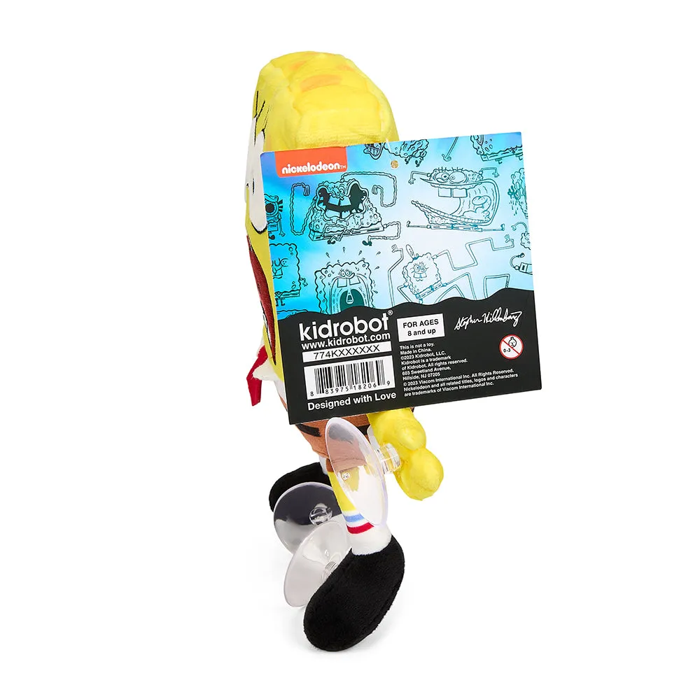 SpongeBob SquarePants - 8" Plush Window Clinger - Scared SpongeBob