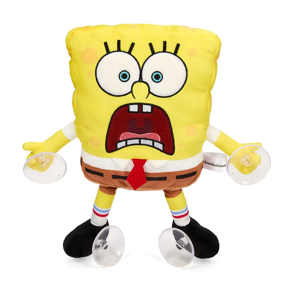 SpongeBob SquarePants - 8" Plush Window Clinger - Scared SpongeBob