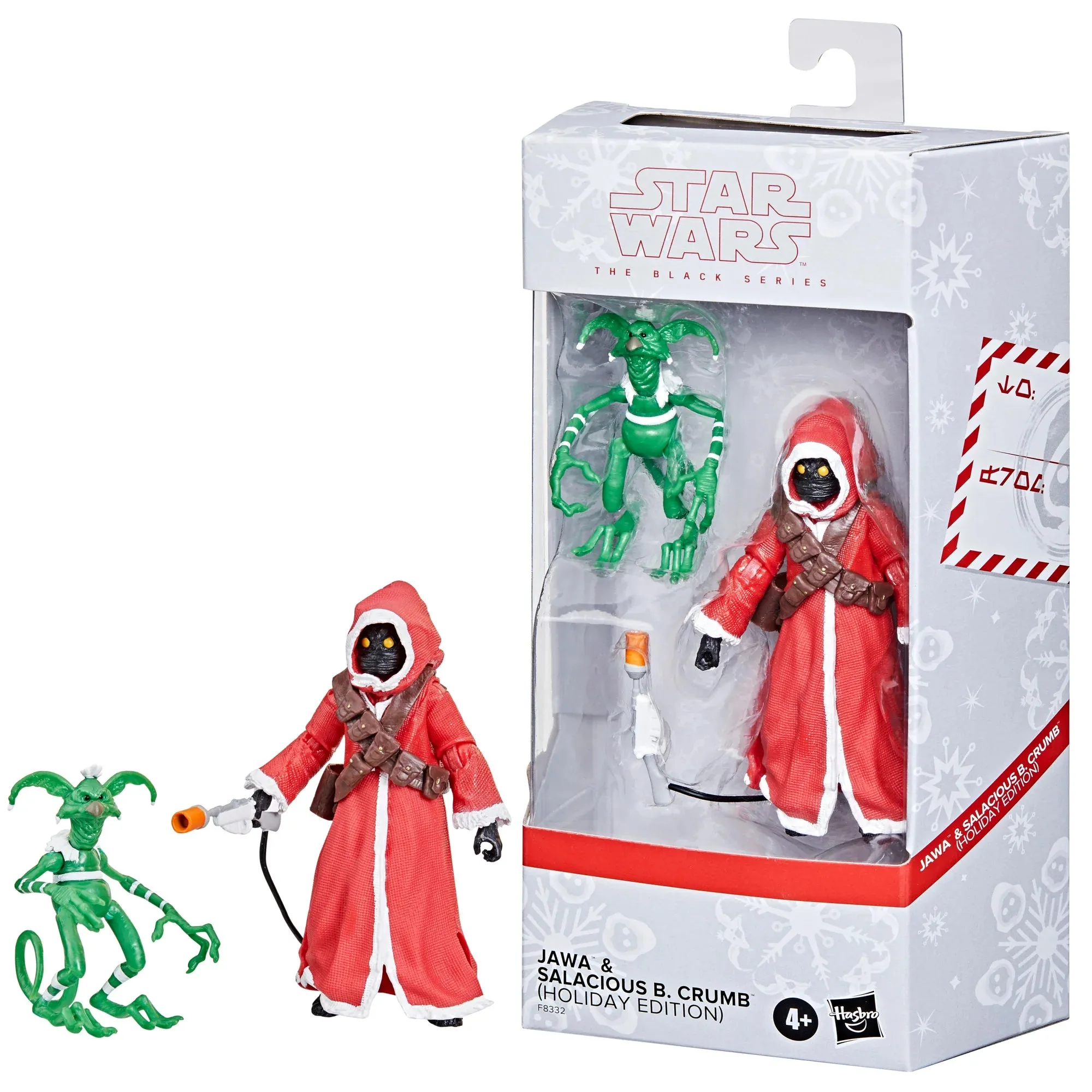 Star Wars: The Black Series - Jawa & Salacious B. Crumb (Holiday Edition) Action Figure (F8332)