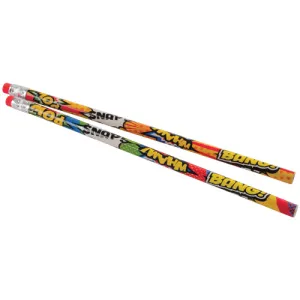 Superhero Pencils Kids Stationery (pack of 12)