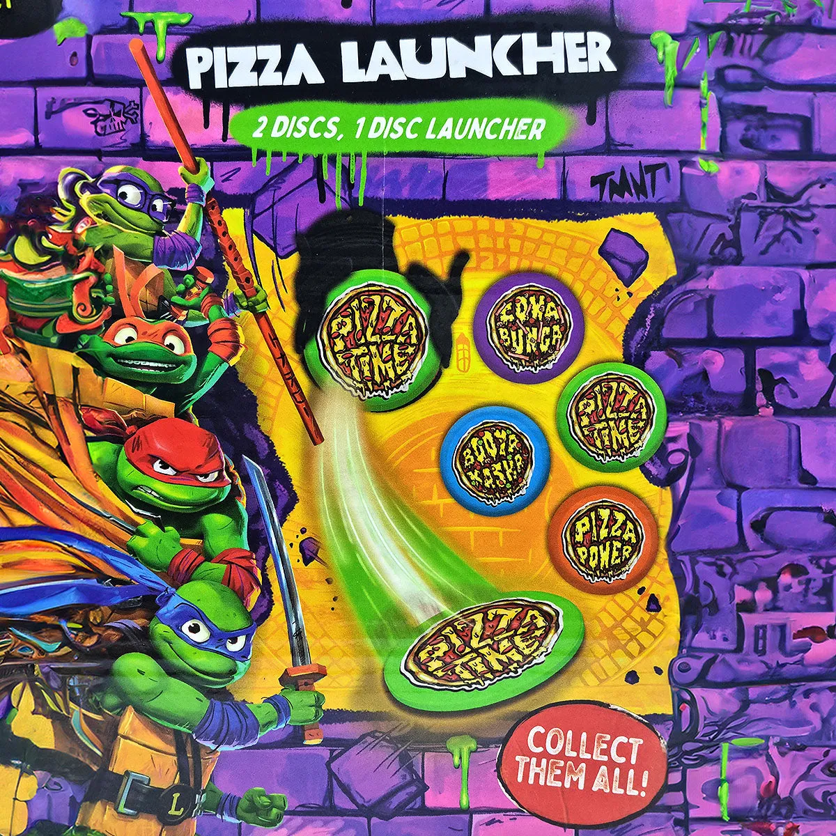 Teenage Mutant Ninja Turtles Pizza Launcher   Discs Mini Collectible Blind Bag