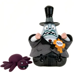 The Ashton-Drake Galleries Disney Tim Burton's The Nightmare Before Christmas Terrifying Tots Doll Collection Issue #3: "The Mayor" Tot Doll with Spider Handcrafted Resin Doll with Outfit 4-Inches