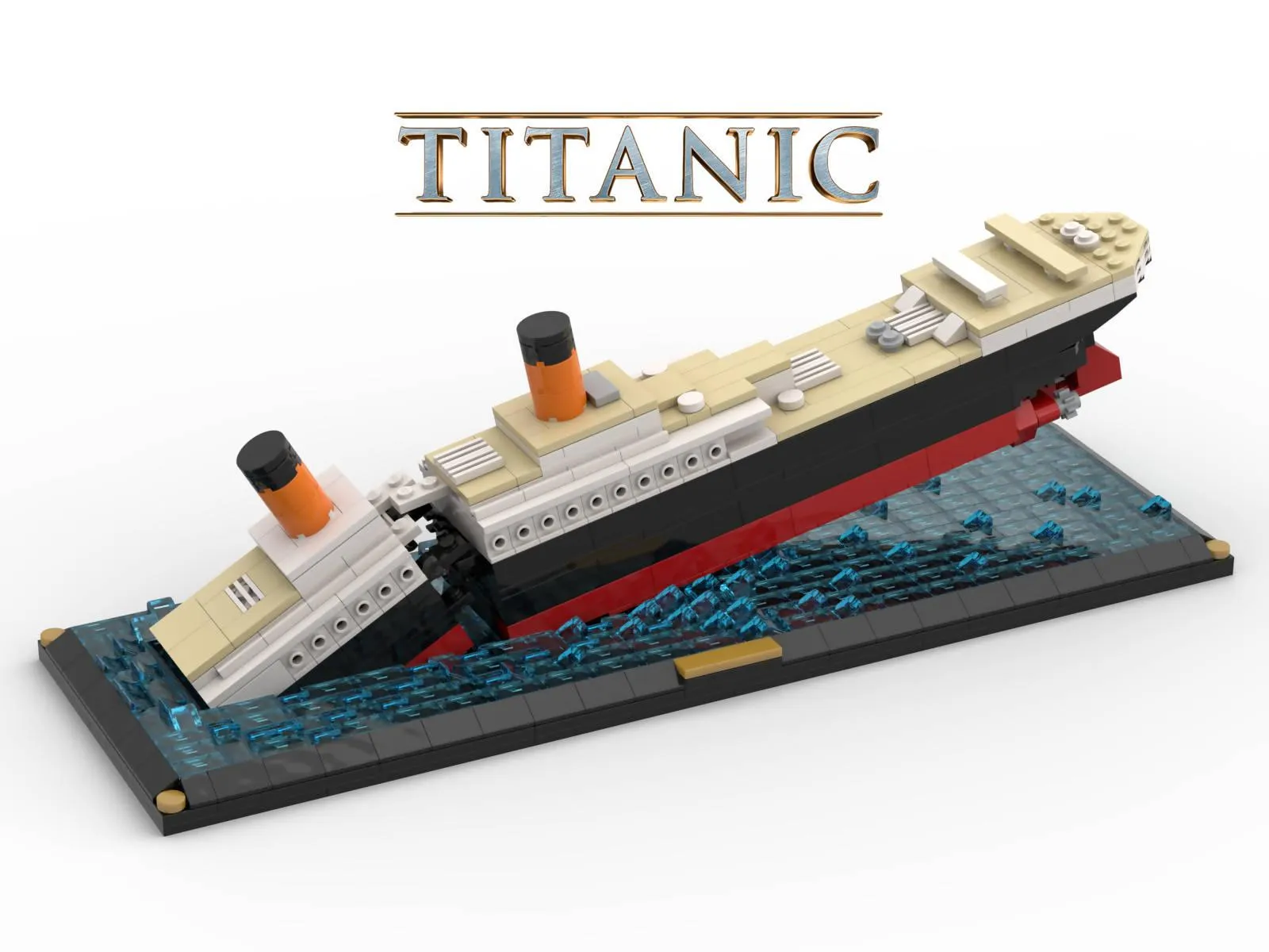 Titanic Sinking Scene