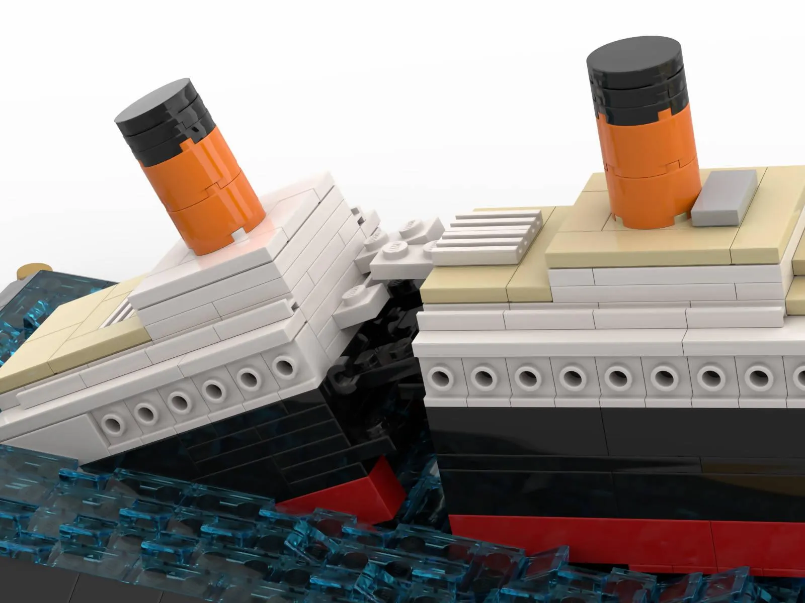 Titanic Sinking Scene