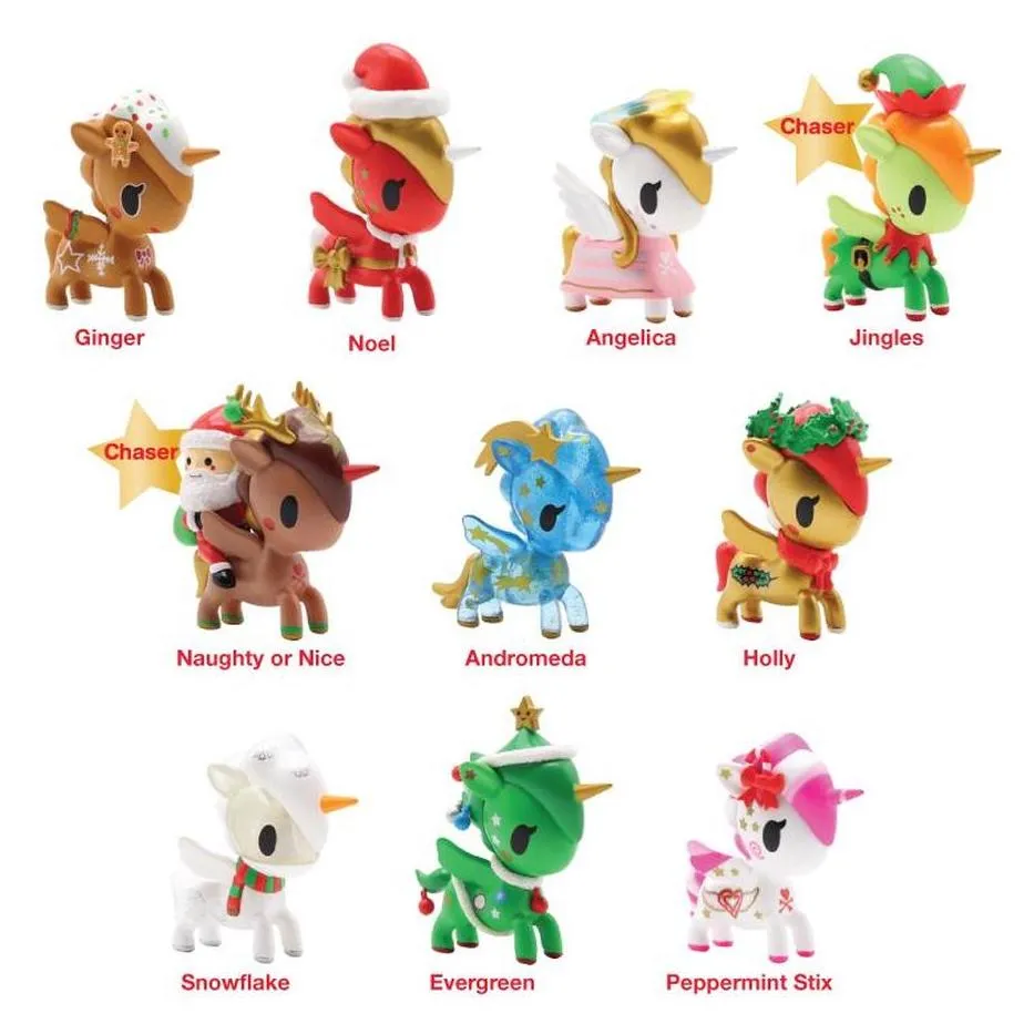 Tokidoki Holiday Unicorno Series 1: (1 Blind Box)