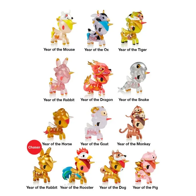 Tokidoki Lunar Calendar Unicorno Metallico (1 Blind Box)