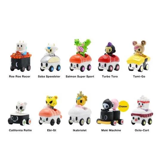 Tokidoki Minis Sushi Cars: (1 Blind Bag)